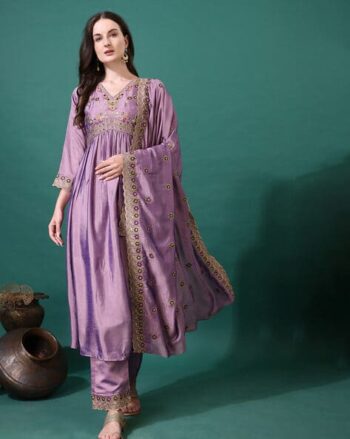 Floral Print Straight Kurta Set