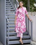 Women Embroidered Anarkali Kurta Set