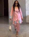 Women Embroidered Straight Kurta Set