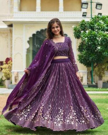 Women Embroidery Lehenga Choli Set