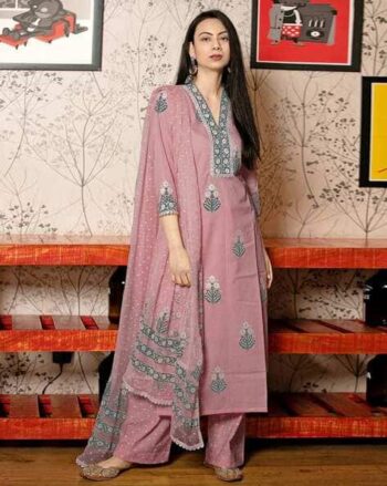 Women Floral A-Line Kurta Set