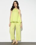 Leheriya Print A-Line Strappy Top