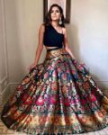 Women Printed Flared Lehenga Choli Set