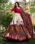 Women Printed Flared Lehenga Choli Set