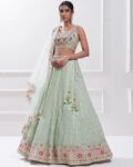 Women Embellished Lehenga Choli Set with Dupatta