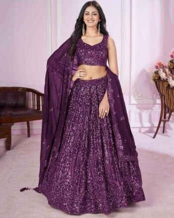 Women Embroidery Lehenga Choli Set