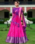 Women Floral Print Flared Lehenga Choli Set