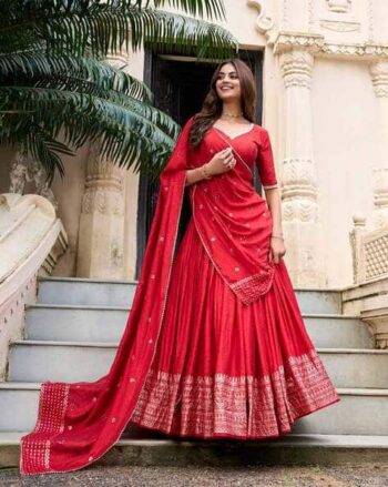 Women Lehenga Choli Set with Dupatta