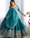 Women Embroidery Lehenga Choli Set with Dupatta