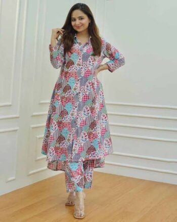 Women Embroidery Straight Kurta Set