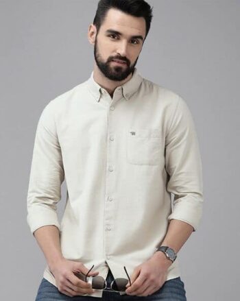 Slim Fit Shirt with Patch Pocket