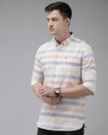 Striped Patch-Pocket Shirt