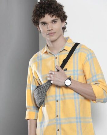 Checked Shirt with Patch Pocket