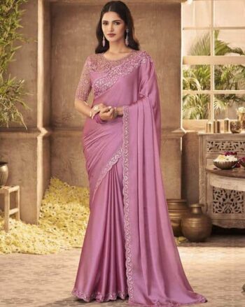 Embellished Silk Saree
