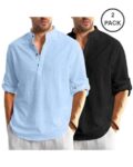 vida_loca_aqua_pack_of_2_men_slim_fit_short_kurta.jpg