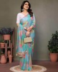 Women Embellished Saree with Tassels