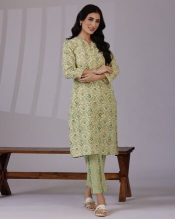 Women Embroidered Anarkali Kurta Set