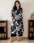 Women Floral Print A-Line Kurta Set