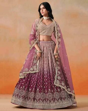 Women Embellished and Embroidery Lehenga Choli Set with Dupatta
