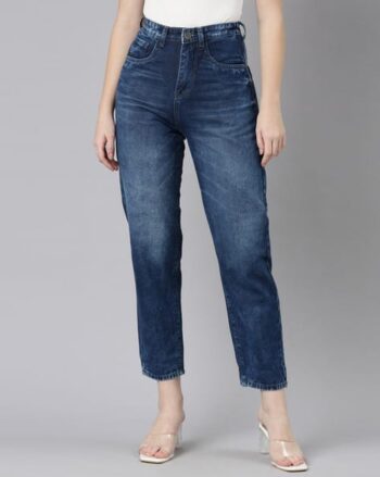 Women Lightly Washed Relaxed Fit Jeans