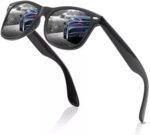 Mens Sunglasses - Retro Sunglasses for Men, Polarized Sunglasses for Womens - Cool Shades for Driving, Fishing HD UV400