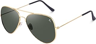 Classic Aviator Sunglasses for Men Women Driving Sun glasses Mirrored Lens UV Blocking