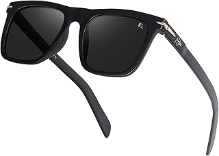 Top Fashion Beckham Style Square Frame Black Sunglasses Unique and Classy For Men And Women