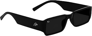 Narrow Rectangle UV Protected Sunglasses For Men Women