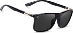 Square Unisex Shades Sunglasses for Men and Women Mirror Lens