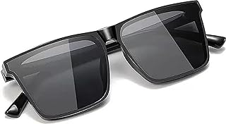 Retro Square Dark Black Light Weight Uv Protection Sunglasses For Men and Women UV Protection Classic Sunglass Unisex