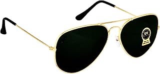 Classic Aviator Sunglasses for Men Women Driving Sun glasses Glass Lens 100% UV Blocking