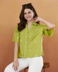 Women's Stylish Embroidered Shirt