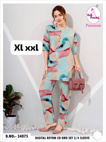 REYON FROCK FANCY SLEEVE