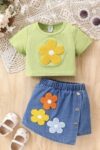 Cutiepie Elegant Girls Top & Bottom Sets