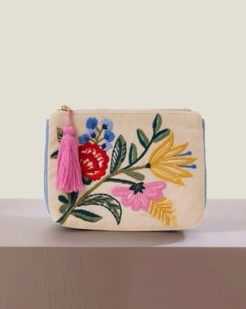 Women Embroidery Coin Pouch