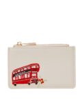 Women London Bus Embroidecard Holder