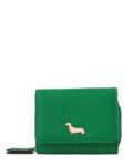 Women Croc Embossed Tri-fold Wallet