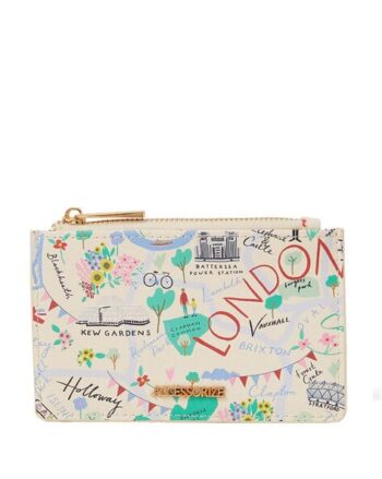 Typographic Print Card Holder