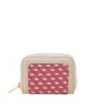 Women Weave Zip Around Wallet