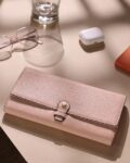 Women Croc Embossed Wallet