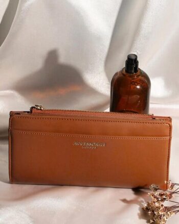 Bi-Fold Wallet with Zipper Pocket