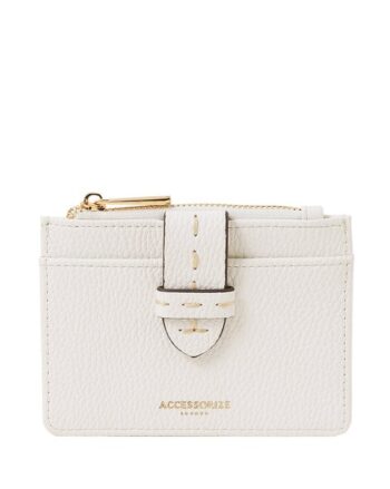 Card Holder with Zip Closure