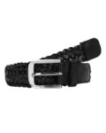 Textured Belt with Buckle Closure