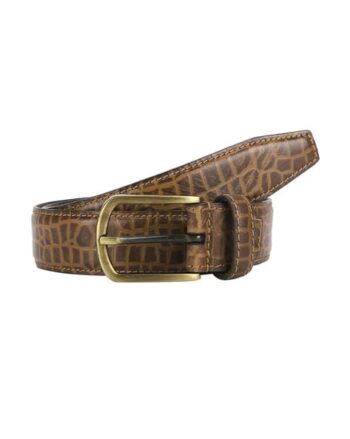 Genuine Leather Textured Belt