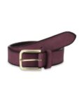 Solid Belt with Golden Buckle