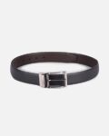 Men Belt with Tang Buckle Closure