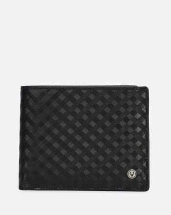 Men Checked Bi-Fold Wallet