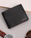 Men Leather Bi-Fold Wallet