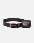 Men Patterned Genuine Leather Belt