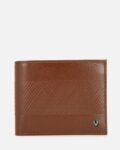 Men Textured Bi-Fold Wallet